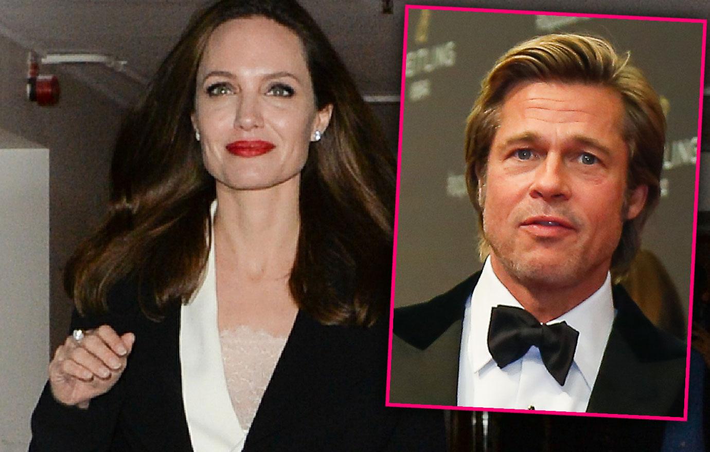 Angelina Jolie Attends BFI After Settling Custody Battle Brad Pitt