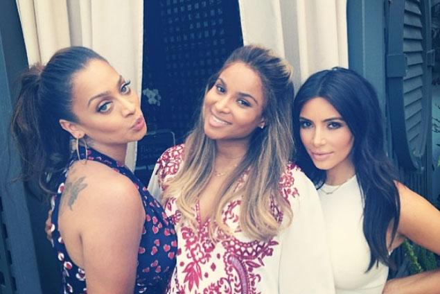 Kim Kardashian, LaLa Vasquez And Ciara Tweet Photos From Ciara's Baby Shower