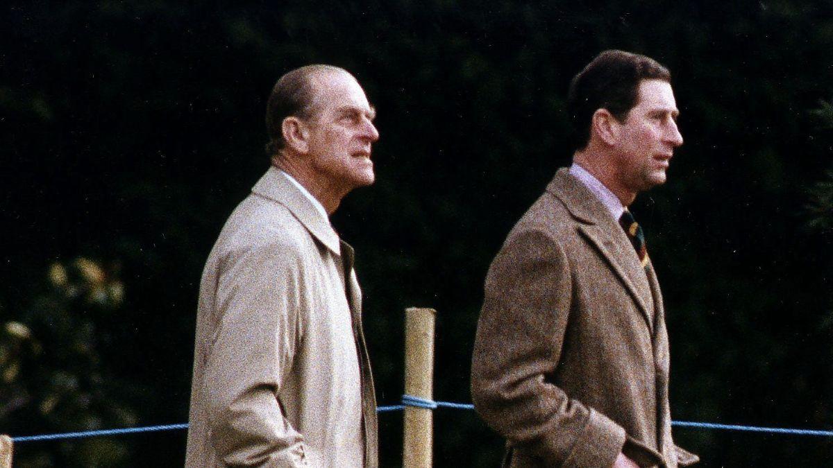 Photo of Prince Philip and King Charles