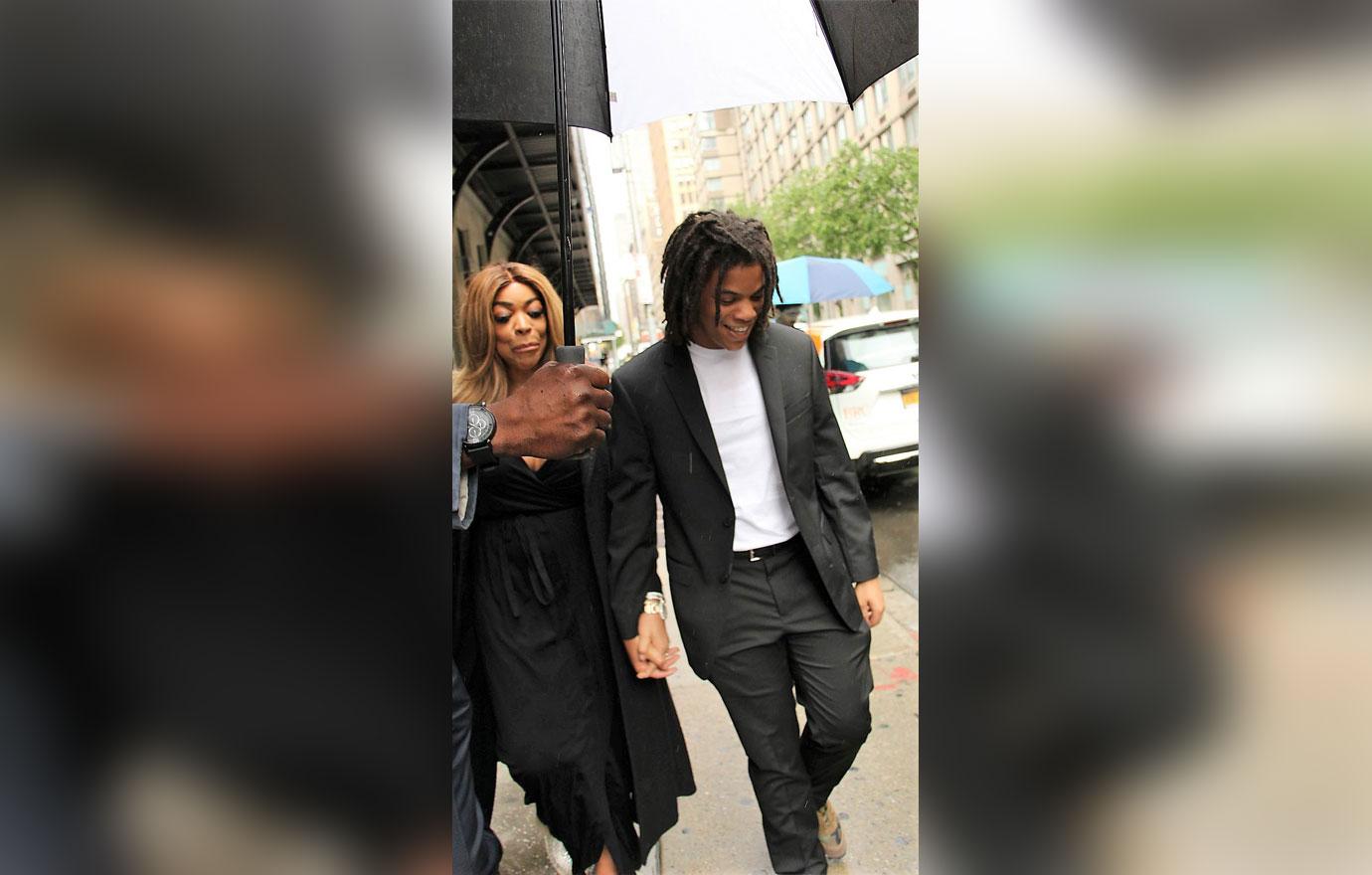 Wendy Williams Holds Hands With Son After Fight With Dad Kevin