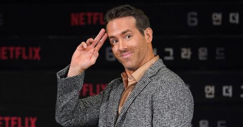 Smiling Ryan Reynolds at '6 Underground' film press conference, Seoul, South Korea - 02 Dec 2019