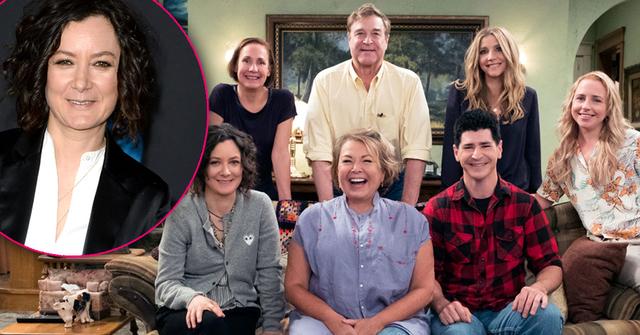 //roseanne spinoff darlene sara gilbert racist scandal PP