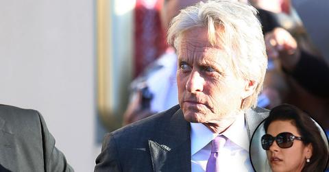 //michael douglas caught flirting pp