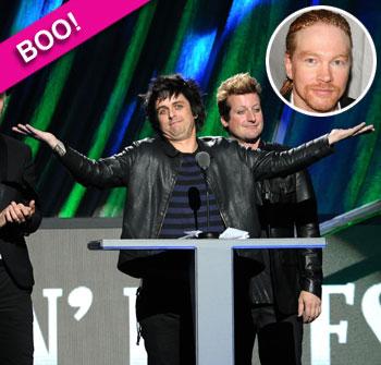 //billie joe armstrong axl rose rock n roll hall of fame