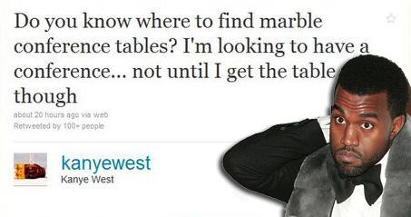 //kanye west stupid celebrity tweets