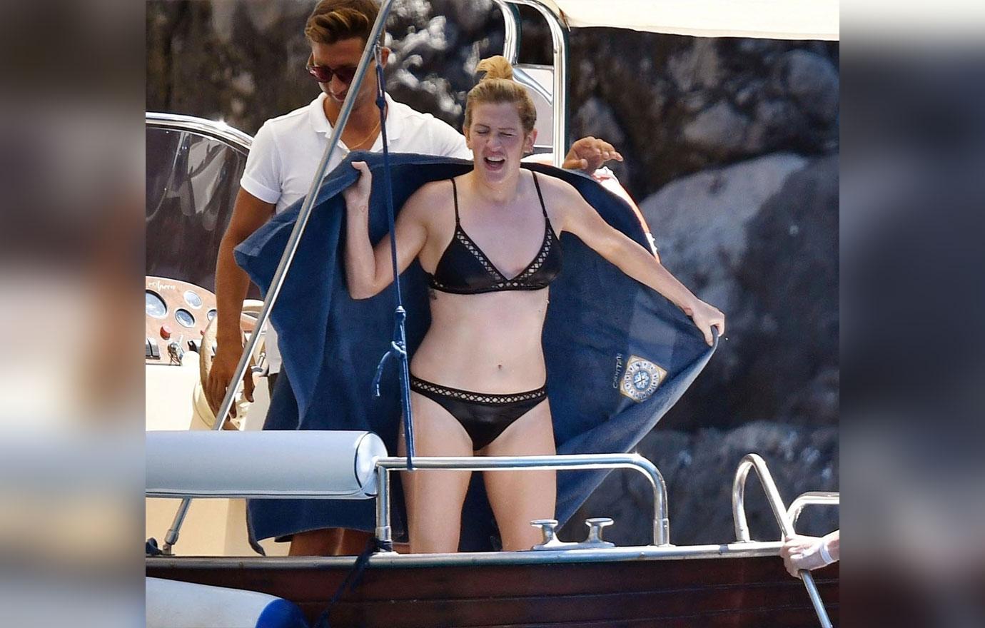 Ellie Goulding & Beau Caspar Jopling Kiss During Italy Boat Trip: Photo  3925514, Bikini, Caspar Jopling, Ellie Goulding Photos