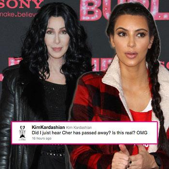 //cher rumor dead kim kardashian twitter