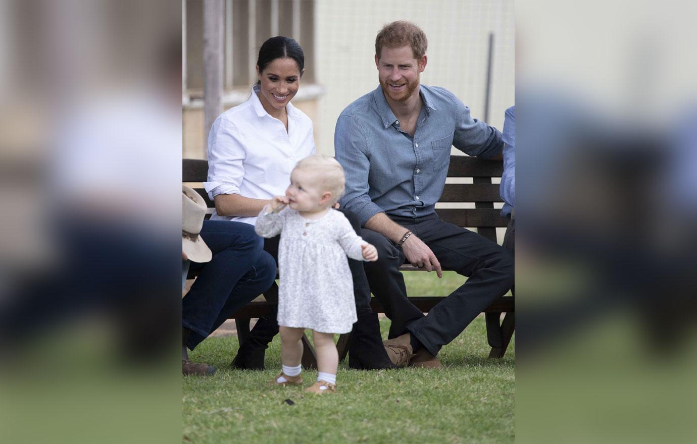 Meghan Markle Prince Harry PDA Smiles Australia