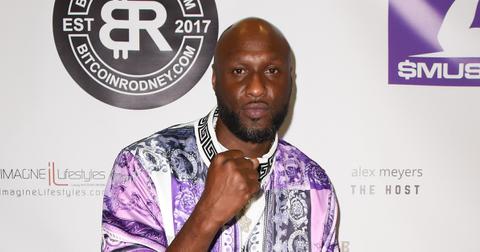 lamar odom celebrity boxing first appearance photos ex girlfriend child support