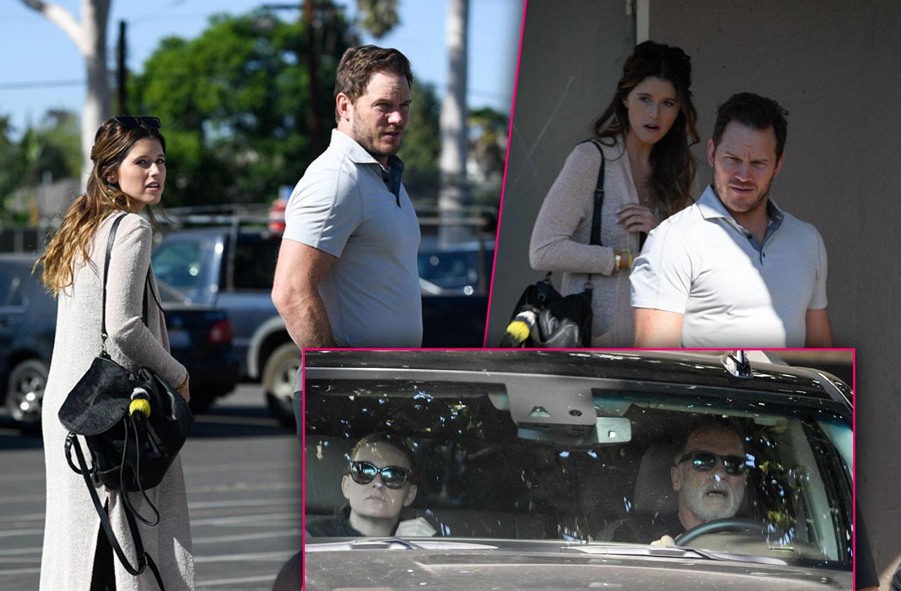 Chris Pratt Meets Katherine Schwarzenegger Parents