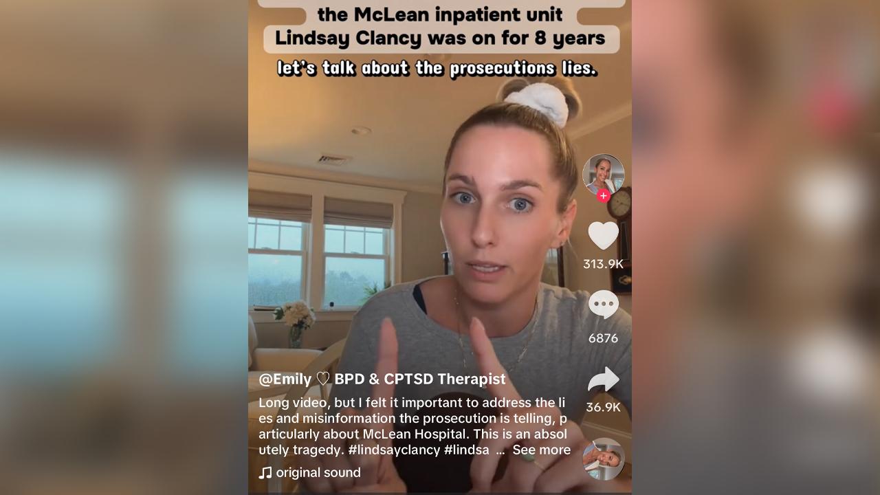 Emily Thorndike used to work at the psychiatric hospital where Clancy sought treatment.
