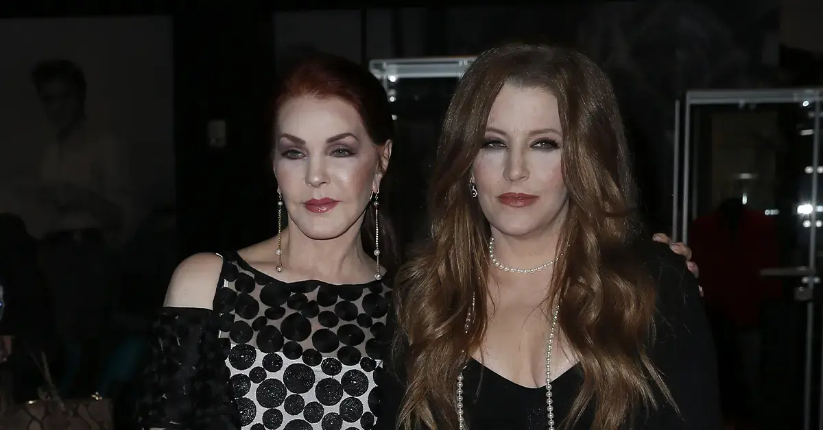 Photo of Lisa Marie Presley, Priscilla Presley, 