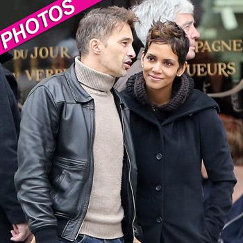 Wedding Planning In Paris Halle? Berry Checks Out Churches With Olivier ...