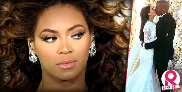 Beyonce's Phony Wedding Well-Wishes To Kimye — Singer Calls Kim A ...