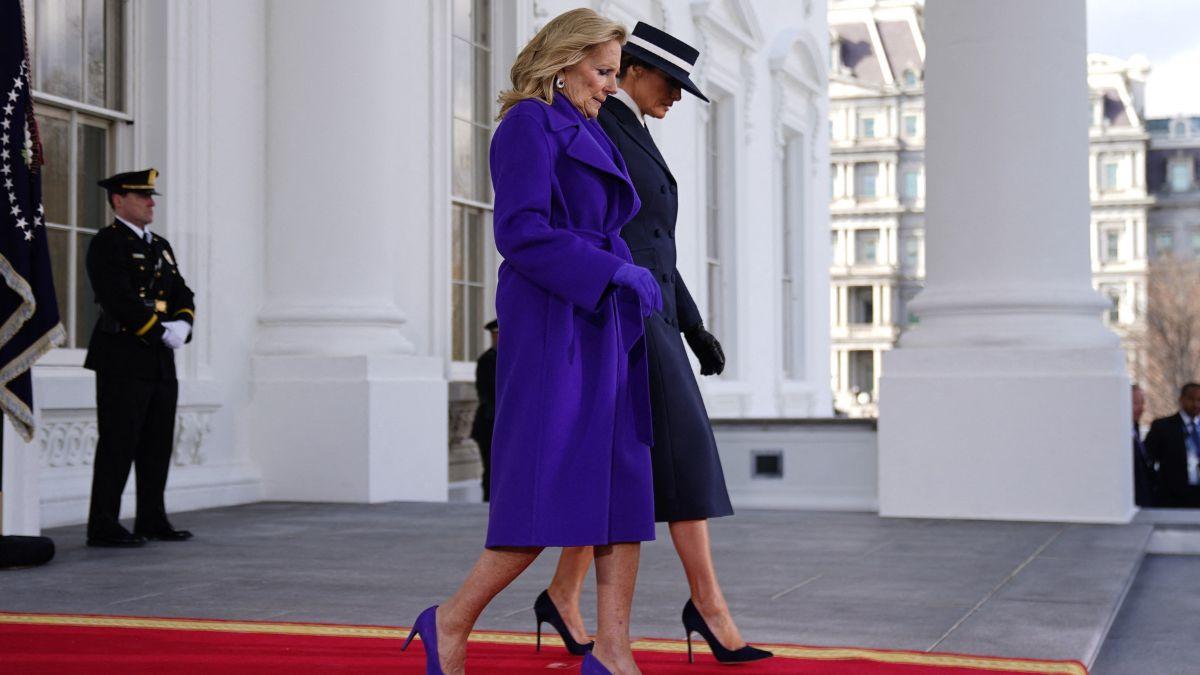 Jill Biden said Melania Trump did not interact much with her.