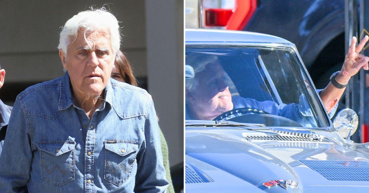 Jay Leno composite photo car