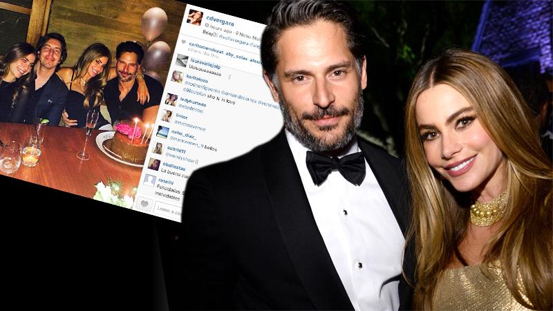 //sofia vergara joe manganiello brings toy boy birthday celebration flirty  sl