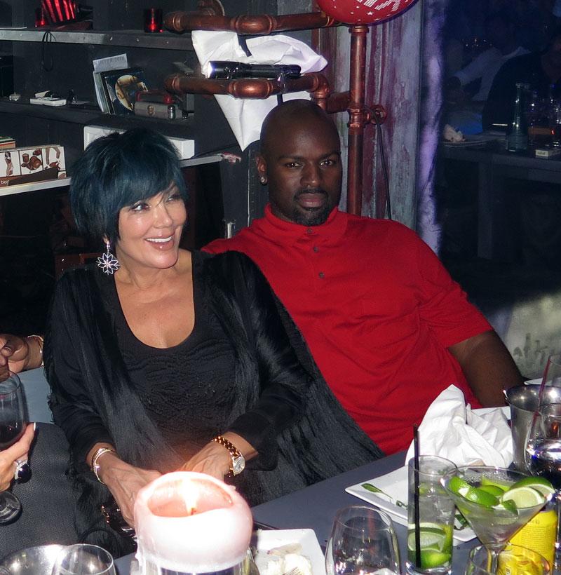 Kris Jenner Bald Spot Wig Corey Gamble Date