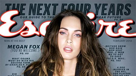 //megan fox esquire
