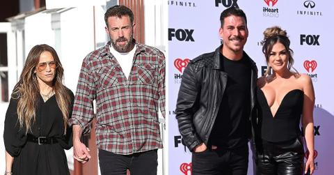 Jennifer Lopez and Ben Affleck, Jax Taylor and Brittany Cartwright.