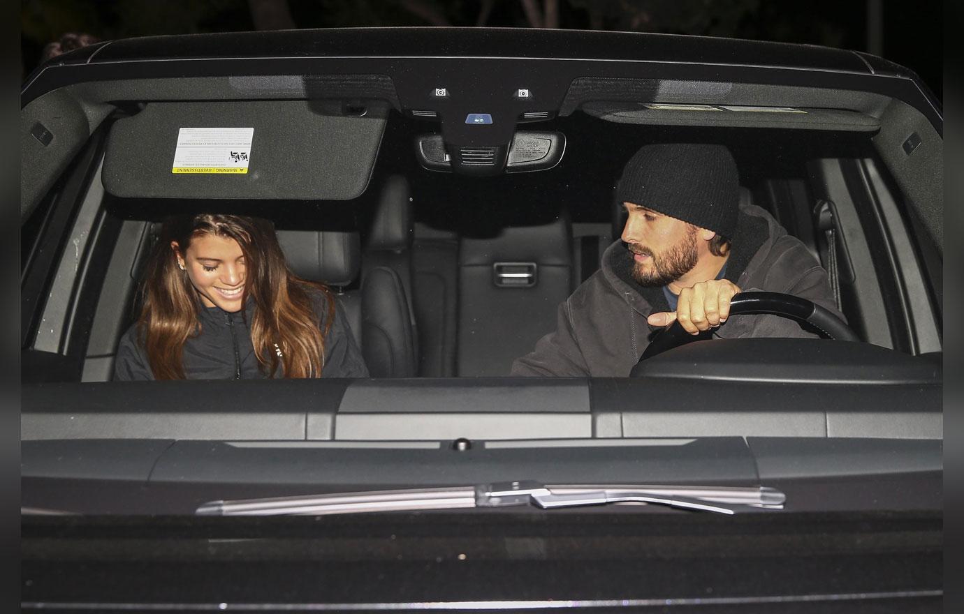 Sofia Richie Smiles With Scott Disick