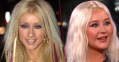 //christina aguilera jimmy kimmel face plastic surgery rumors pp