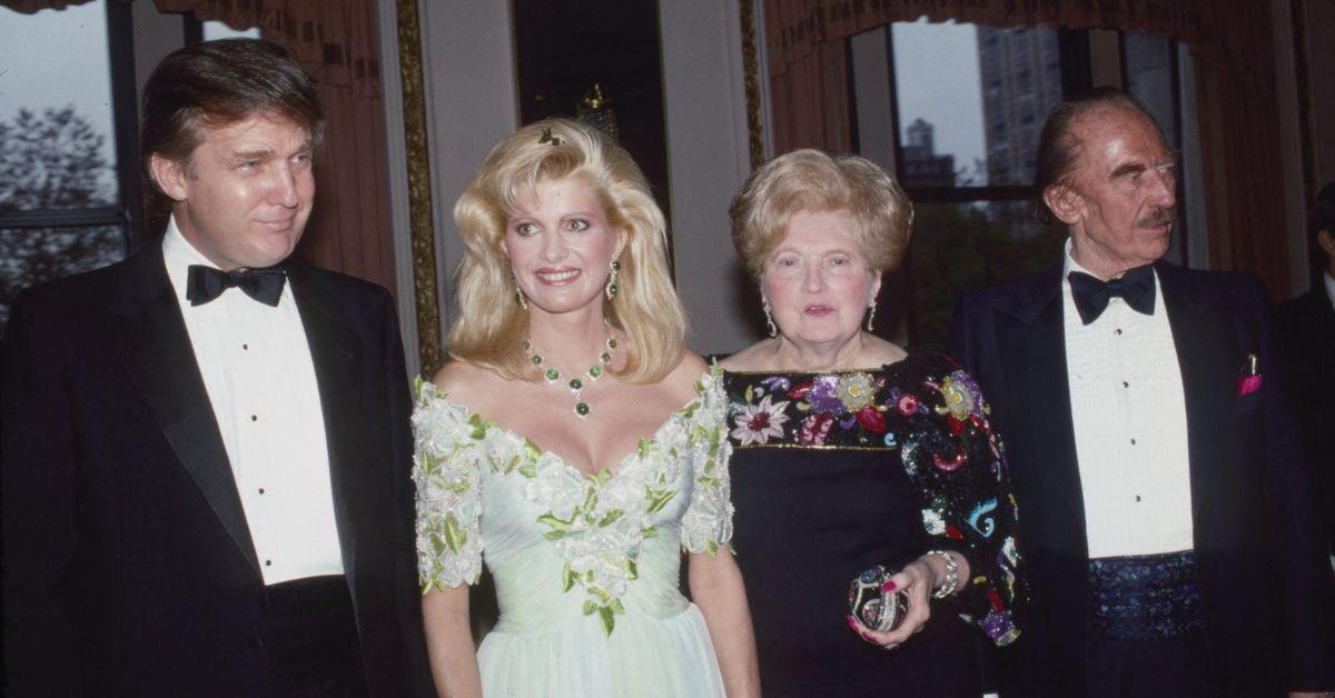 Donald Trump and His Mother Mary Macleod