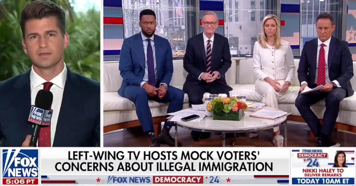 fox and friends hosts call out rachel maddow joy reid msnbc hosts mocking voters concerned about border crisis