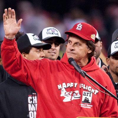 Cardinals manager Tony La Russa announces retirement