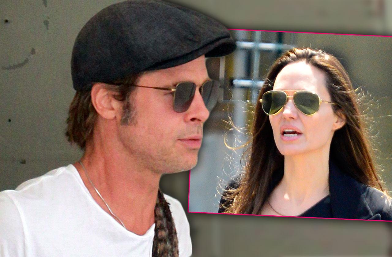 Brad Pitt Lawyer Office Divorce Fight Angelina Jolie