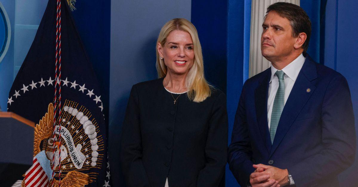 Photo of Pam Bondi and Todd Blanche