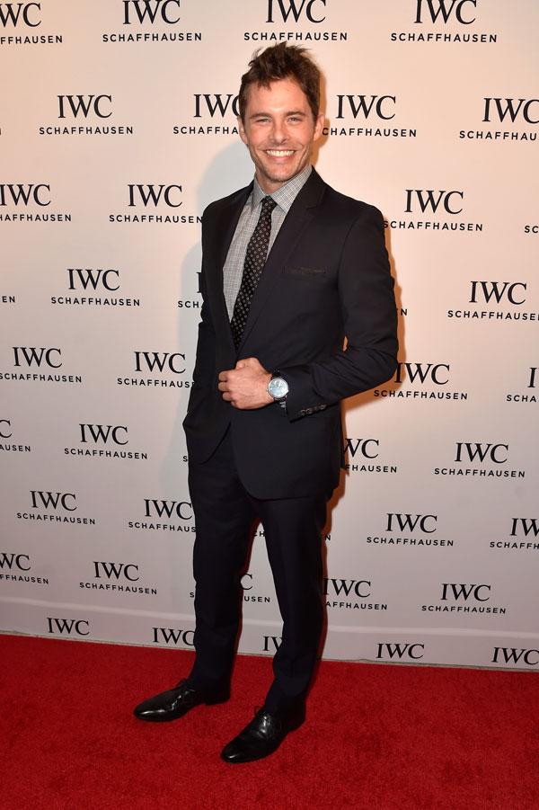 //James Marsden attends IWC Schaffhausen celebrates Timeless Portofino Gala Event during Art