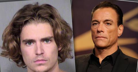 //jean claude van damme son arrested knife pp