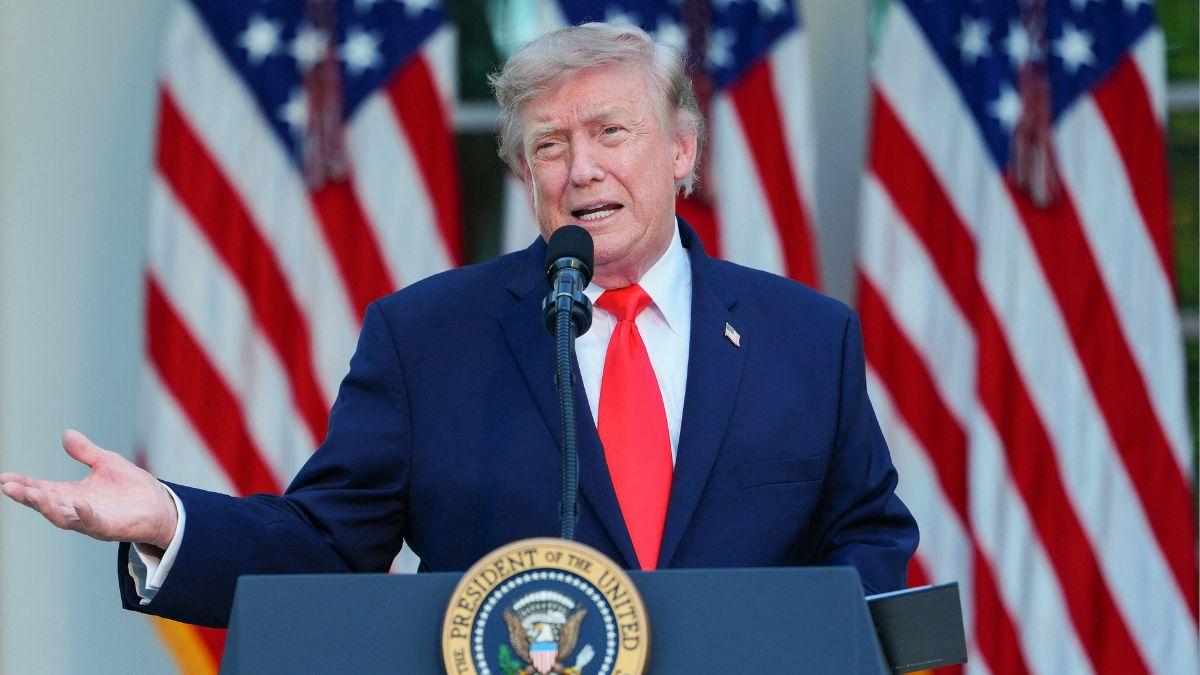 Donald Trump was criticized for the post.