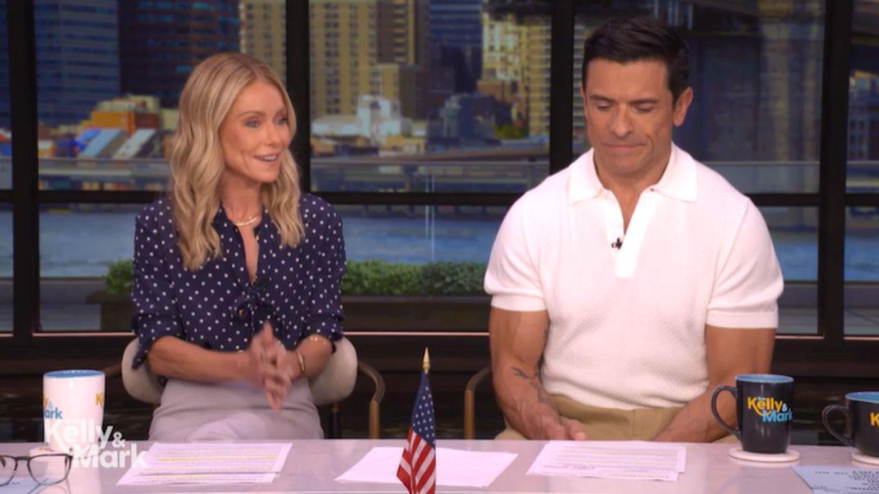 Kelly Ripa and Mark Consuelos talked about 'financial infidelity' on 'Live.'
