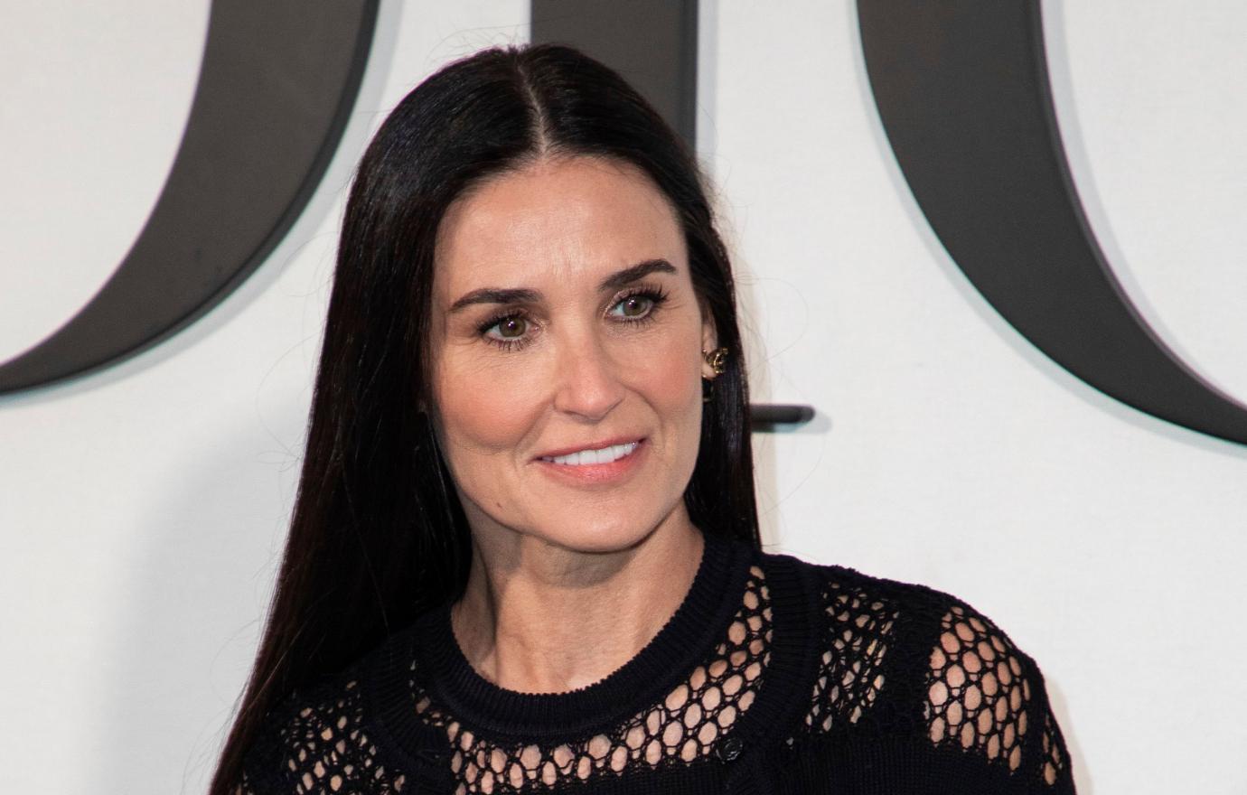 Demi Moore at Dior