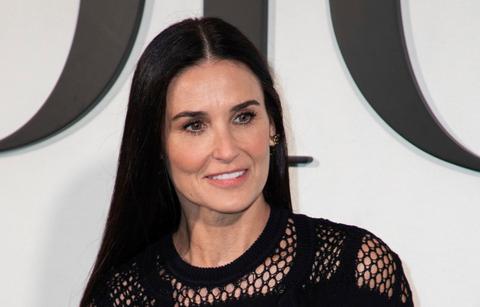 Demi Moore at Dior