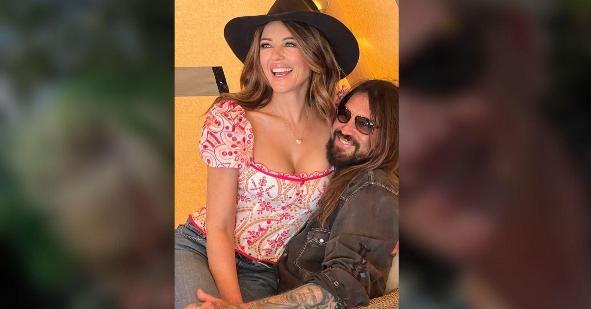Photo of Elizabeth Hurley and Billy Ray Cyrus