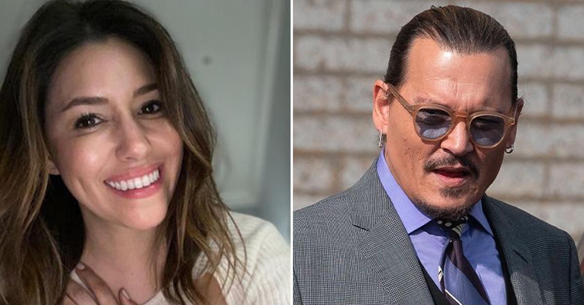 Camille Vasquez Smirks When Asked If She's Dating Johnny Depp