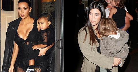 //kourtney knocks kim parenting pp