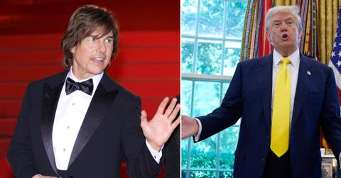Photo of Tom Cruise, Donald Trump