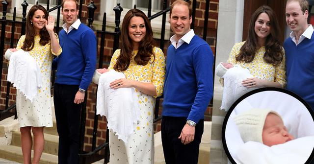 Kate Middleton Prince William Baby Girl Photos