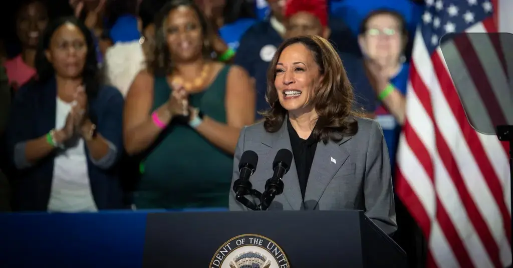 kamala harris dodges two election questions pardon donald trump loses