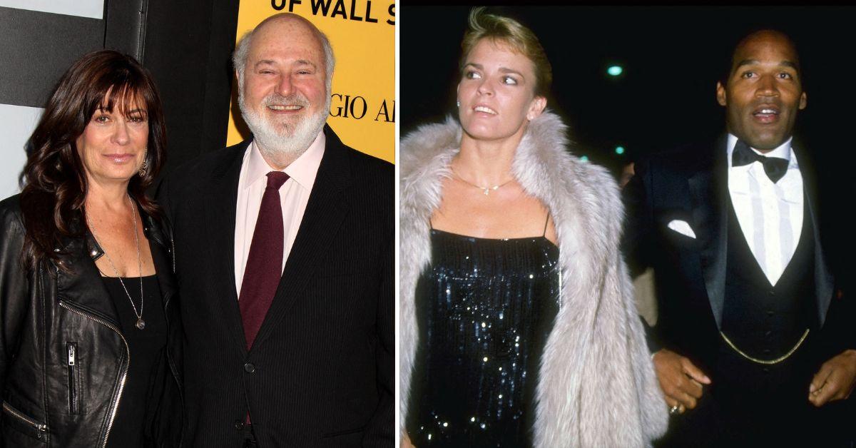 Photo of Rob Reiner and Michele, OJ Simpson Nicole Brown Simpson