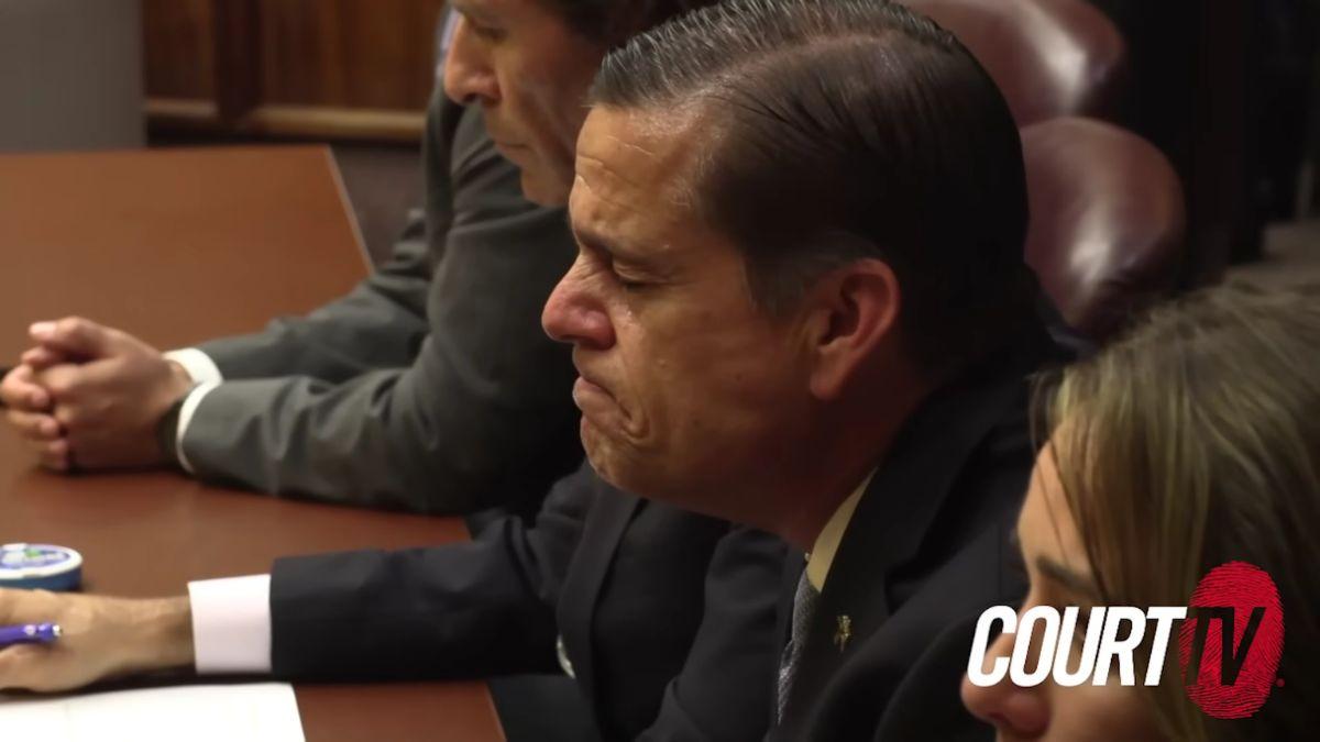 Pino cried and thanked jurors after the decision came down.