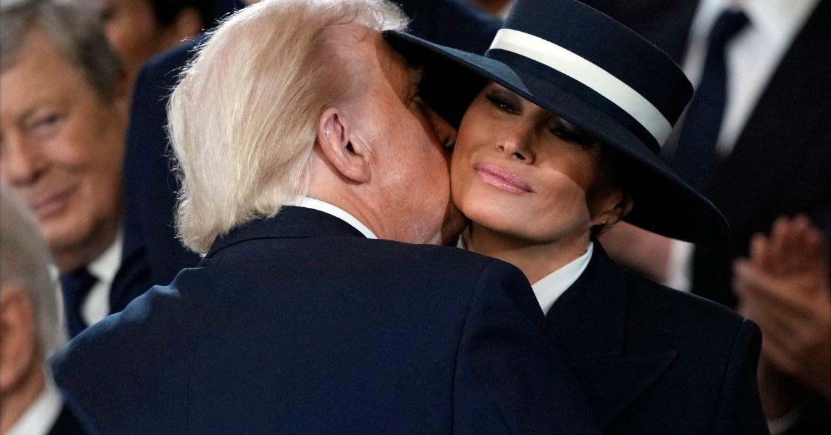 Photo of Donald and Melania Trump