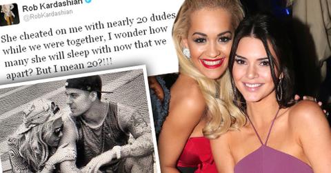 Kendall Jenner & Rob Kardashian's Ex Rita Ora At Amfar