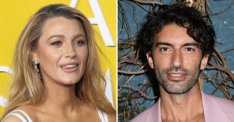 Split photo of Blake Lively, Justin Baldoni