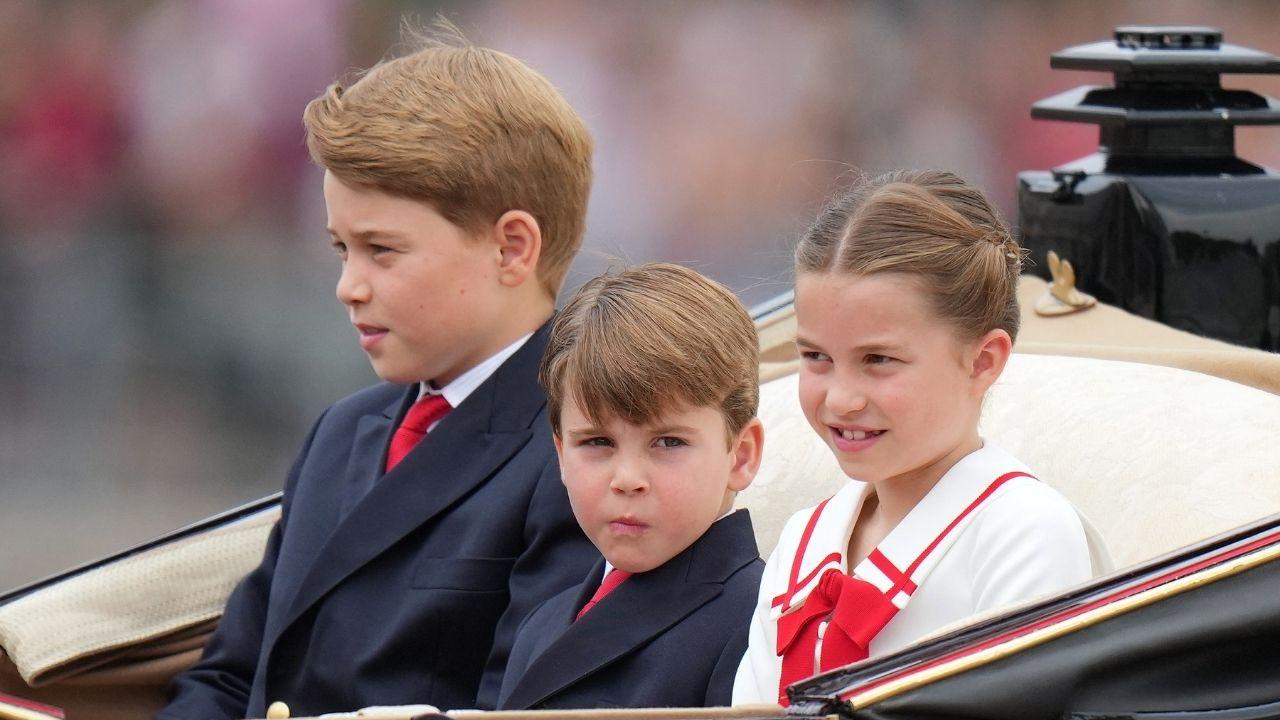 Photo of Princess Charlotte, Prince George and Louis