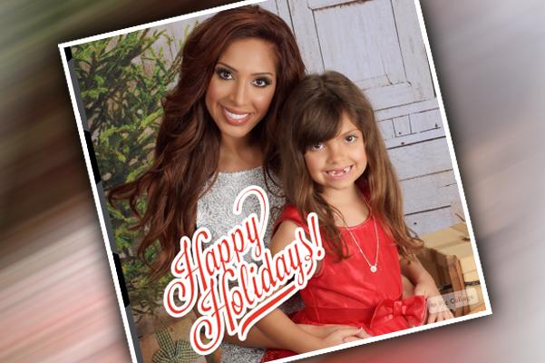 Farrah Abraham Christmas Card 2015